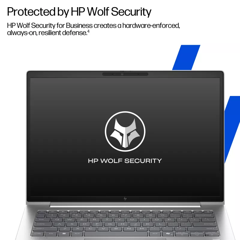 HP EliteBook 6 G1a AI PC AMD Ryzen™ 5 230 nešiojamas kompiuteris 40,6 cm (16 col.) WUXGA 16 GB DDR5-SDRAM Wi-Fi 7 (802.11be) Windows 11 Pro sidabrinis