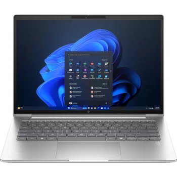 HP EliteBook 6 G1i AI nešiojamas kompiuteris Intel Core Ultra 7 255U 35,6 cm (14 col.) WUXGA 32 GB DDR5-SDRAM Wi-Fi 7 (802.11be) Windows 11 Pro AI PC sidabrinis