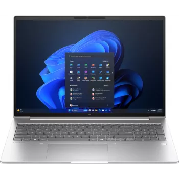 HP EliteBook 6 G1i AI nešiojamas kompiuteris Intel Core Ultra 5 225U 40,6 cm (16 colių) WUXGA 16 GB DDR5-SDRAM Wi-Fi 7 (802.11be) Windows 11 Pro AI PC sidabrinis