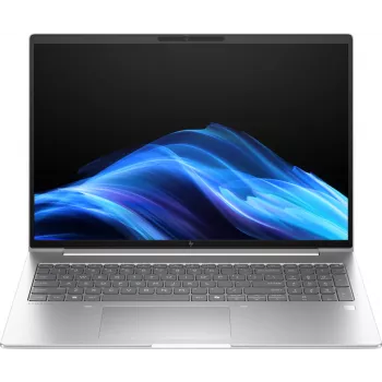 HP EliteBook 6 G1i AI nešiojamas kompiuteris Intel Core Ultra 5 225U 40,6 cm (16 colių) WUXGA 16 GB DDR5-SDRAM Wi-Fi 7 (802.11be) Windows 11 Pro AI PC sidabrinis