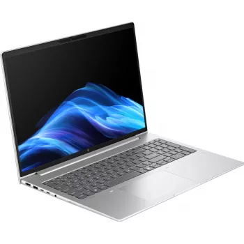 HP EliteBook 6 G1i AI nešiojamas kompiuteris Intel Core Ultra 5 225U 40,6 cm (16 colių) WUXGA 16 GB DDR5-SDRAM Wi-Fi 7 (802.11be) Windows 11 Pro AI PC sidabrinis
