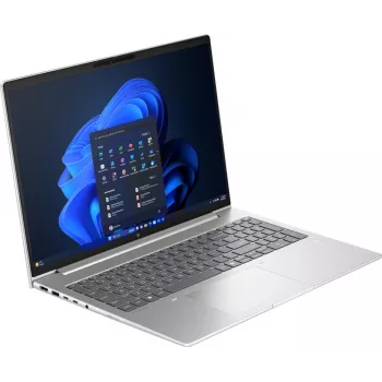 HP EliteBook 6 G1i AI Intel Core Ultra 7 255U nešiojamas kompiuteris 40,6 cm (16 colių) WUXGA 16 GB DDR5-SDRAM Wi-Fi 7 (802.11be) Windows 11 Pro AI PC sidabrinis