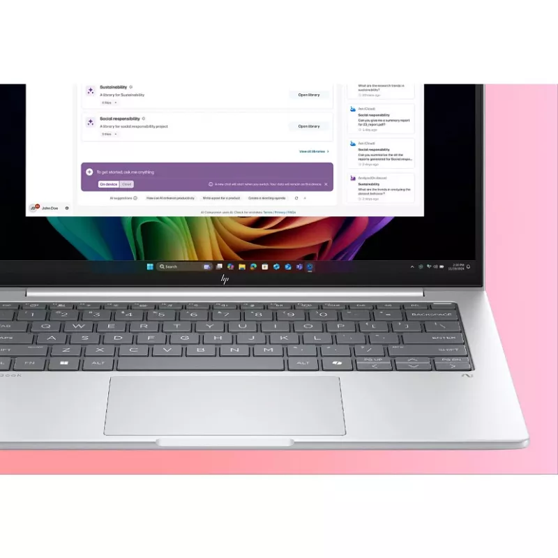 Nešiojamas kompiuteris HP EliteBook 8 G1a 14 colių AMD Ryzen AI 5 340 32GB 512GB SSD Windows 11 Pro