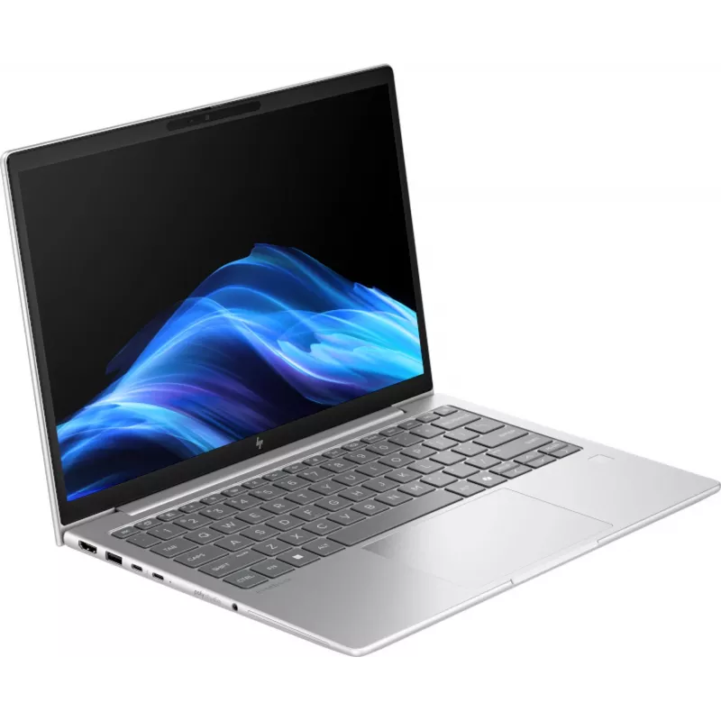 HP EliteBook 6 G1i AI PC Intel Core Ultra 7 255U nešiojamas kompiuteris 33,8 cm (13,3 col.) WUXGA 32 GB DDR5-SDRAM Wi-Fi 7 (802.11be) Windows 11 Pro sidabrinis