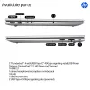 HP EliteBook 6 G1i AI PC Intel Core Ultra 7 255U nešiojamas kompiuteris 33,8 cm (13,3 col.) WUXGA 32 GB DDR5-SDRAM Wi-Fi 7 (802.11be) Windows 11 Pro sidabrinis