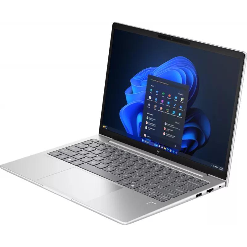 HP EliteBook 6 G1i AI PC Intel Core Ultra 7 255U nešiojamas kompiuteris 33,8 cm (13,3 col.) WUXGA 32 GB DDR5-SDRAM Wi-Fi 7 (802.11be) Windows 11 Pro sidabrinis