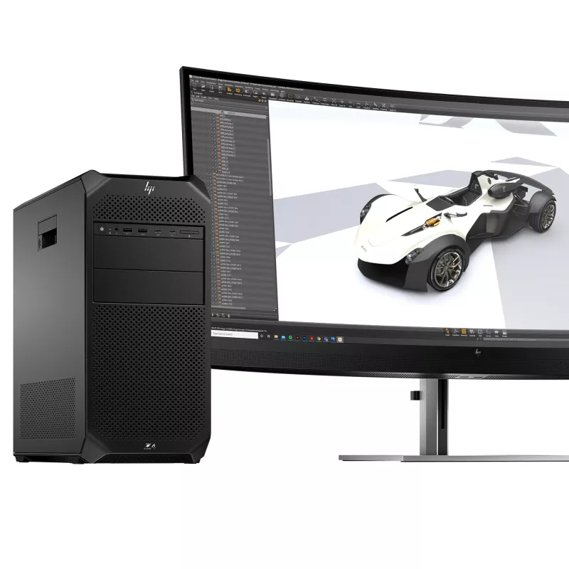 HP Z4 G5 profesionalus kompiuteris (workstation), Xeon W3-2535, 64 GB, 1 TB SSD, RTX 4000 Ada, Win 11 Pro