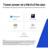 HP Z2 SFF G1i darbo stotis su Intel Core Ultra 7 265K, 32 GB DDR5, NVIDIA RTX A400, Windows 11 Pro, AI darbo stotis, AI kompiuteris