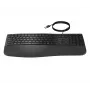 HP 485 Comfort laidinė klaviatūra, pilno dydžio, USB, membraninė, su riešo atrama