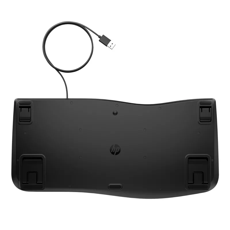 HP 485 Comfort laidinė klaviatūra, pilno dydžio, USB, membraninė, su riešo atrama