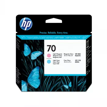 HP 70 Light Magenta ir Light Cyan DesignJet spausdinimo galvutė