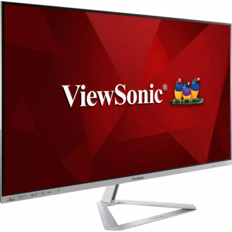 Viewsonic VX Series VX3276-MHD-3 monitor 81,3 cm (32 colių) 1920 x 1080 pikselių Full HD LED sidabrinis