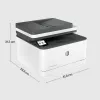 Spausdintuvas HP LaserJet Pro 3002dn Laser Grey White