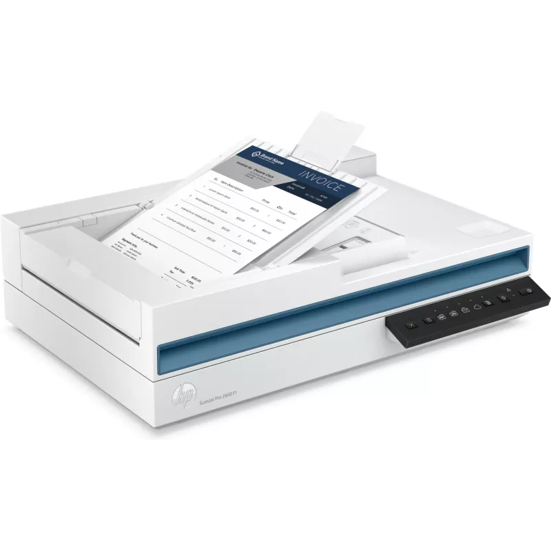 HP ScanJet Pro 2600 f1 plokščiasis ir ADF skaitytuvas 600 x 600 DPI A4 baltas