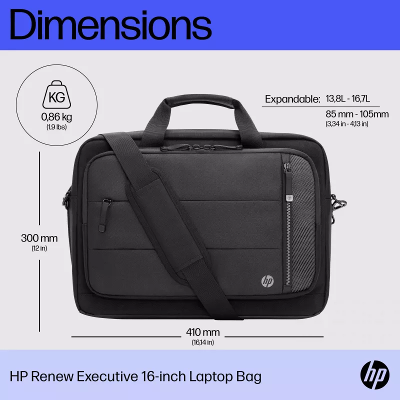 Dėklas nešiojamam kompiuteriui HP Renew Executive 16 colių
