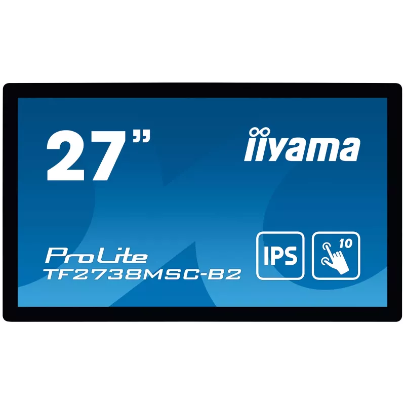 Monitorius iiyama ProLite TF2738MSC-B2 68,6 cm (27 colių) 1920 x 1080 pikselių Full HD LED jutiklinis ekranas