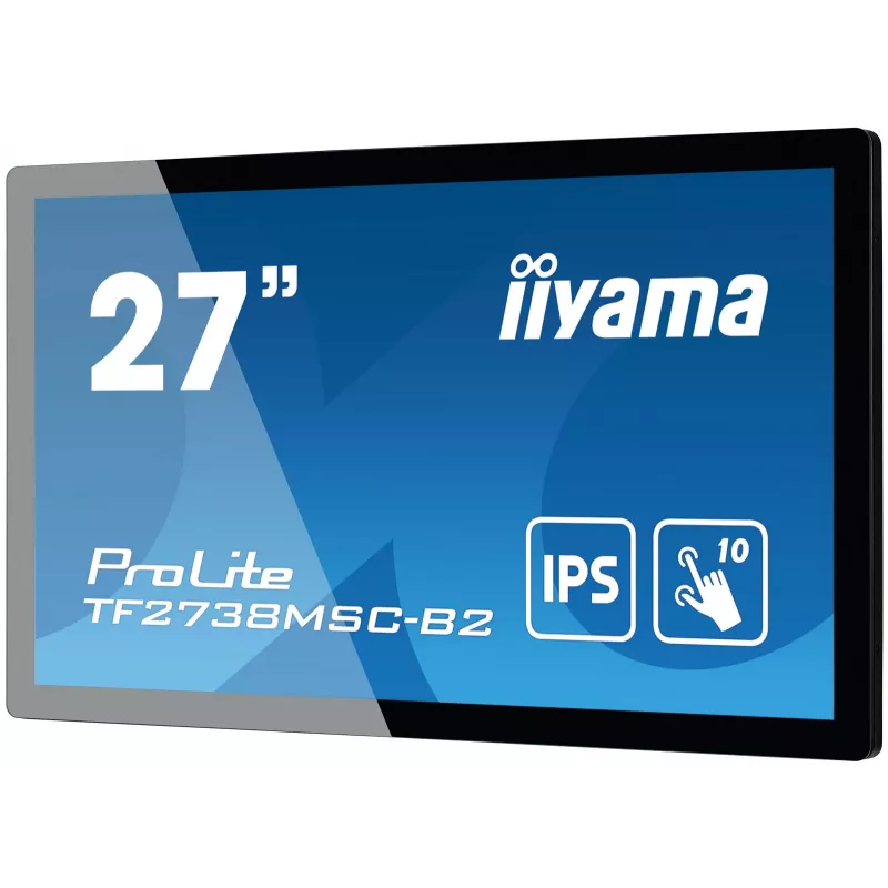 Monitorius iiyama ProLite TF2738MSC-B2 68,6 cm (27 colių) 1920 x 1080 pikselių Full HD LED jutiklinis ekranas