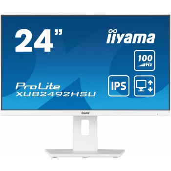 Monitorius iiyama XUB2492HSU-W6 23.8 colių Full HD LED baltas