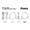Monitorius iiyama XUB2492HSU-W6 23.8 colių Full HD LED baltas
