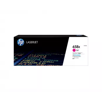 HP 658X High Yield Magenta Original LaserJet Toner kasetė