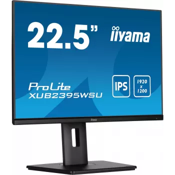 Monitorius iiyama ProLite XUB2395WSU-B5 57,1 cm (22,5 col.) 1920 x 1200 pikselių WUXGA LED juodas