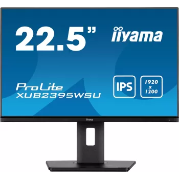 Monitorius iiyama ProLite XUB2395WSU-B5 57,1 cm (22,5 col.) 1920 x 1200 pikselių WUXGA LED juodas