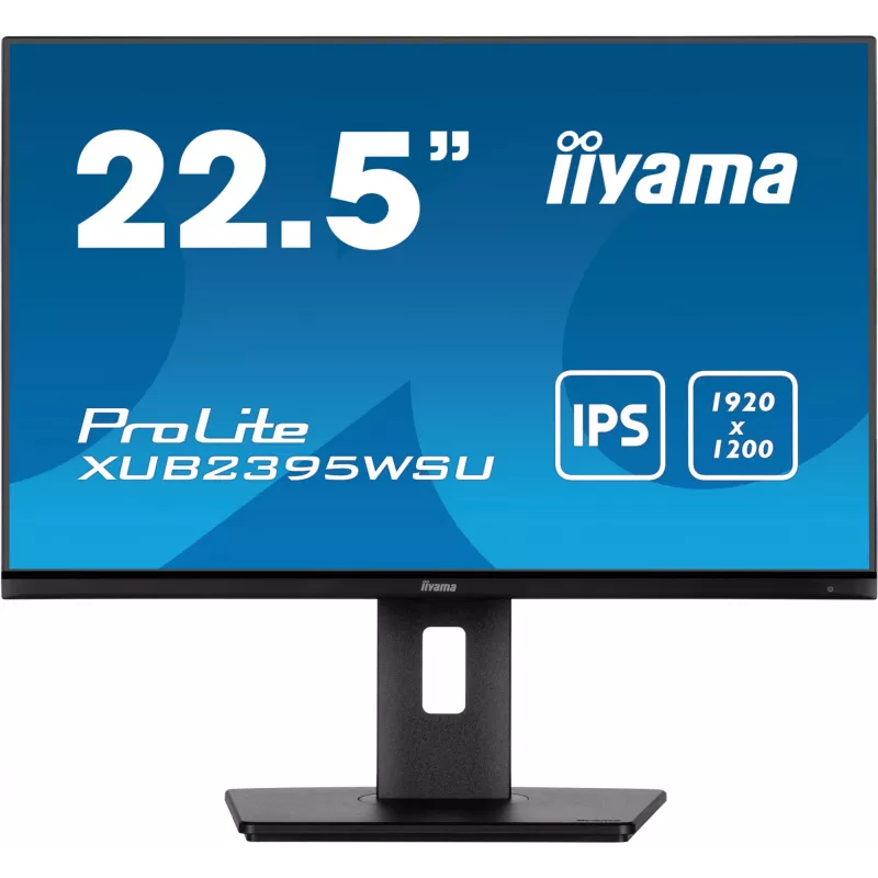 Monitorius iiyama ProLite XUB2395WSU-B5 57,1 cm (22,5 col.) 1920 x 1200 pikselių WUXGA LED juodas