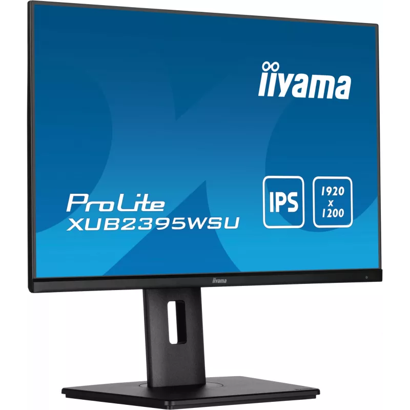 Monitorius iiyama ProLite XUB2395WSU-B5 57,1 cm (22,5 col.) 1920 x 1200 pikselių WUXGA LED juodas