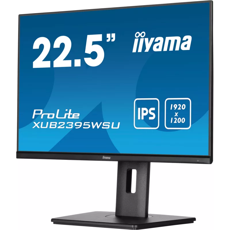 Monitorius iiyama ProLite XUB2395WSU-B5 57,1 cm (22,5 col.) 1920 x 1200 pikselių WUXGA LED juodas