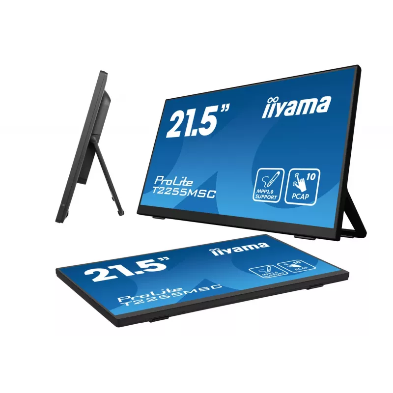IIYAMA ProLite T2255MSC-B1 54,6 cm (21,5 col.) Full HD LCD jutiklinis monitorius