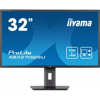 iiyama ProLite XB3270QSU-B1 monitorius 80 cm (31.5 colio) 2560 x 1440 pikselių Quad HD LED juodas