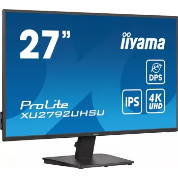 iiyama ProLite XU2792UHSU-B6 monitorius 68,6 cm (27 colių) 3840 x 2160 pikselių 4K Ultra HD LED juodas