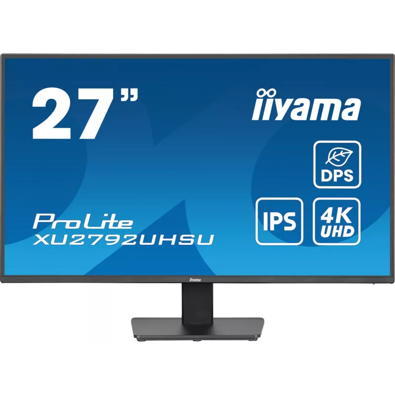 iiyama ProLite XU2792UHSU-B6 monitorius 68,6 cm (27 colių) 3840 x 2160 pikselių 4K Ultra HD LED juodas