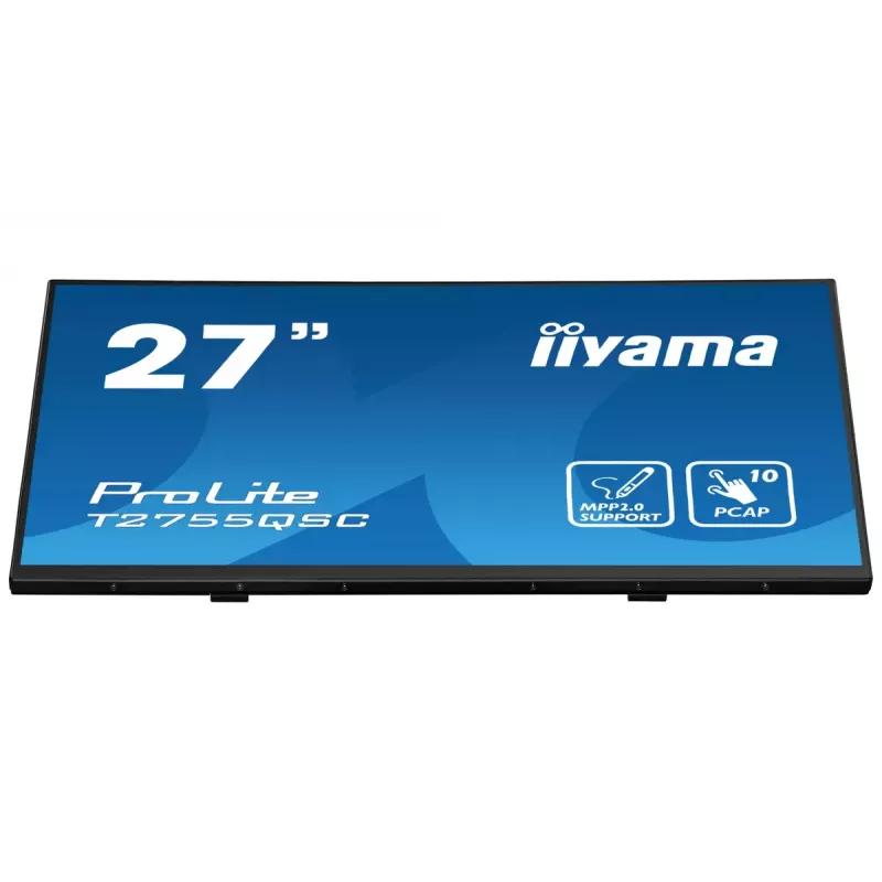 Monitorius iiyama ProLite T2755QSC-B1 68.6 cm (27 inch) 2560 x 1440 pikselių Quad HD LCD Touchscreen Juodas