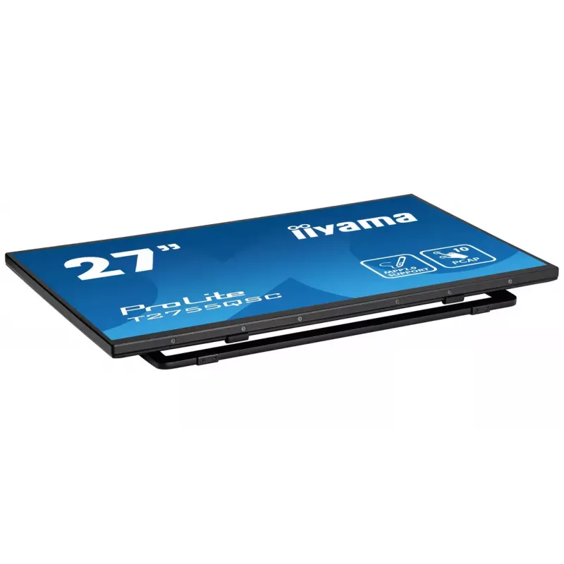 Monitorius iiyama ProLite T2755QSC-B1 68.6 cm (27 inch) 2560 x 1440 pikselių Quad HD LCD Touchscreen Juodas