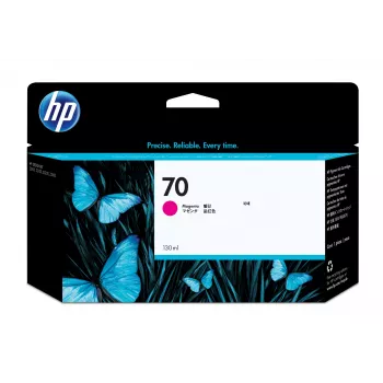 HP 70 130-ml Magenta rašalo kasetė DesignJet