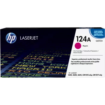 HP 124A Originali LaserJet kasetė, rausva, 2000 puslapių