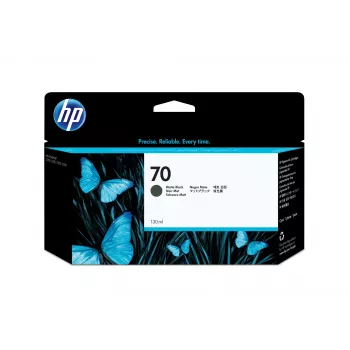 HP 70 130 ml matinė juoda rašalo kasetė DesignJet