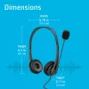 Ausinės HP Stereo USB Headset G2