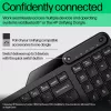 HP 475 dviejų režimų belaidė klaviatūra, pilno dydžio (100 %), belaidė, RF Wireless + Bluetooth, membraninė, juoda