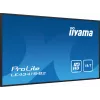 iiyama PROLITE LE4341S-B2 Profesionalus skaitmeninės reklamos ekranas 108 cm (42,5 colio) LCD 350 cd/m² Full HD juodas 18/7