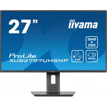 Monitorius iiyama ProLite XUB2797UHSNP-B1 27 colių 4K Ultra HD LED juodas