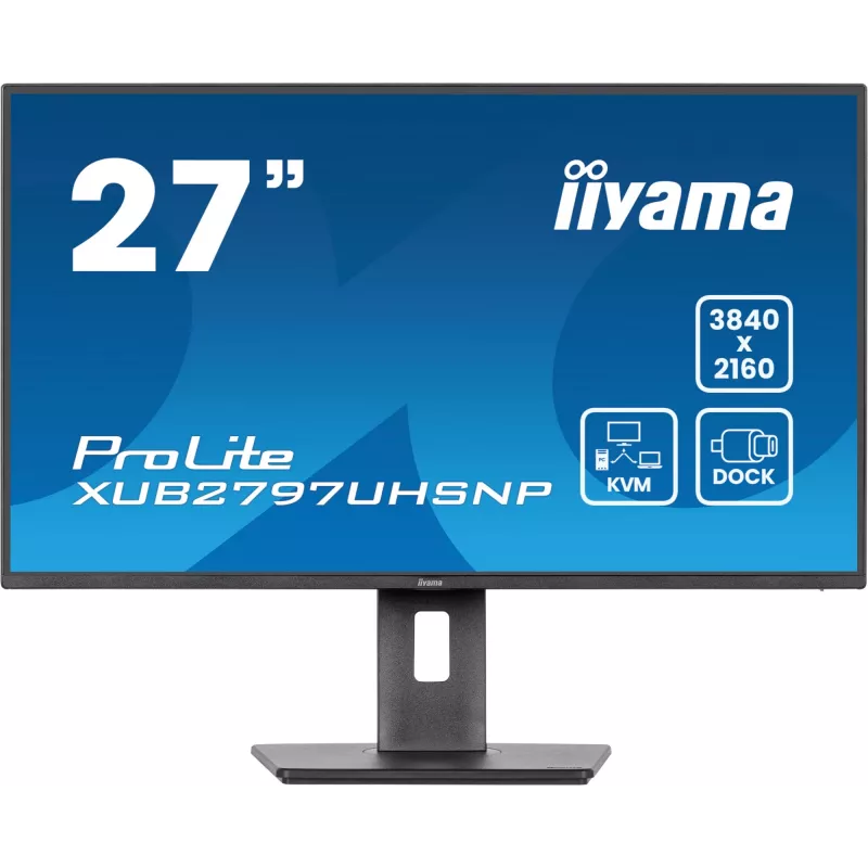 Monitorius iiyama ProLite XUB2797UHSNP-B1 27 colių 4K Ultra HD LED juodas