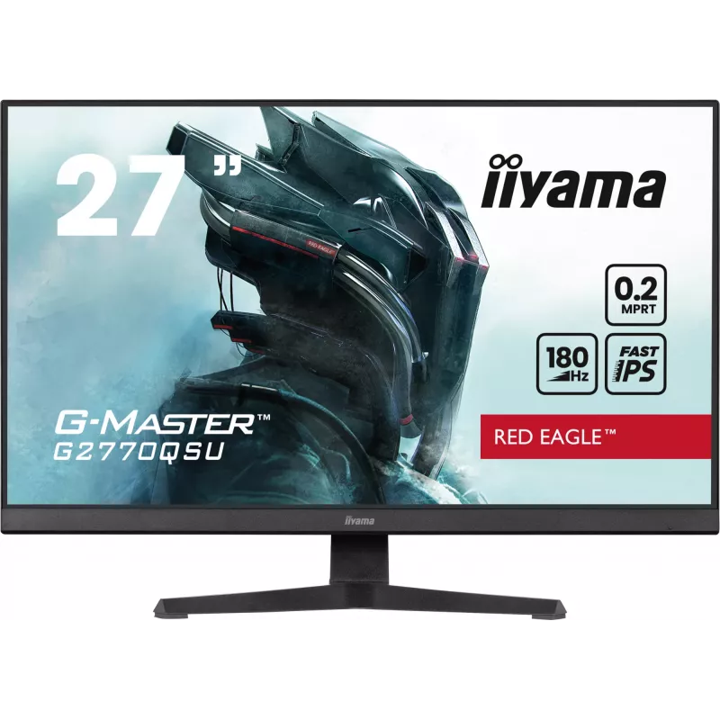 Monitorius iiyama G-MASTER G2770QSU-B6 68.6 cm (27 col.) 2560 x 1440 pikseliai WQHD LED juodas