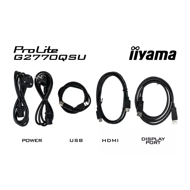 Monitorius iiyama G-MASTER G2770QSU-B6 68.6 cm (27 col.) 2560 x 1440 pikseliai WQHD LED juodas