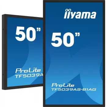 IIyama TF5039AS-B1AG 125,7 cm (49,5 col.) 4K Ultra HD LED jutiklinis monitorius