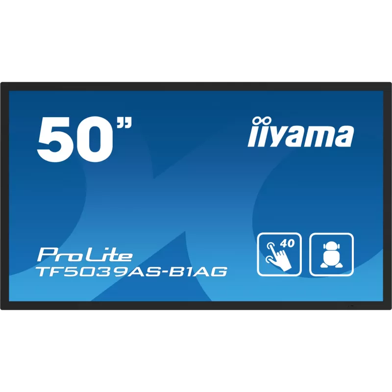 IIyama TF5039AS-B1AG 125,7 cm (49,5 col.) 4K Ultra HD LED jutiklinis monitorius