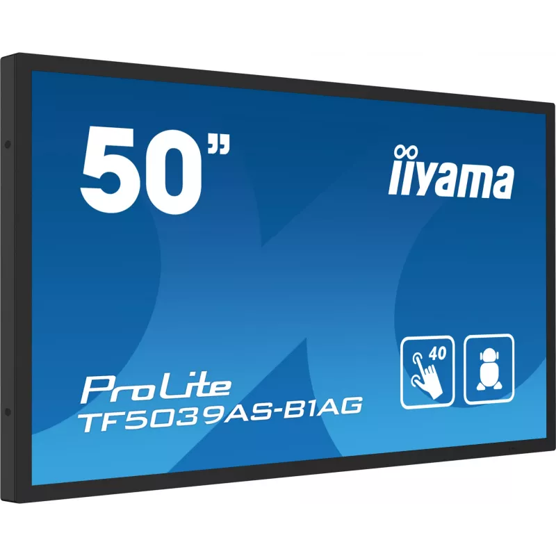 IIyama TF5039AS-B1AG 125,7 cm (49,5 col.) 4K Ultra HD LED jutiklinis monitorius