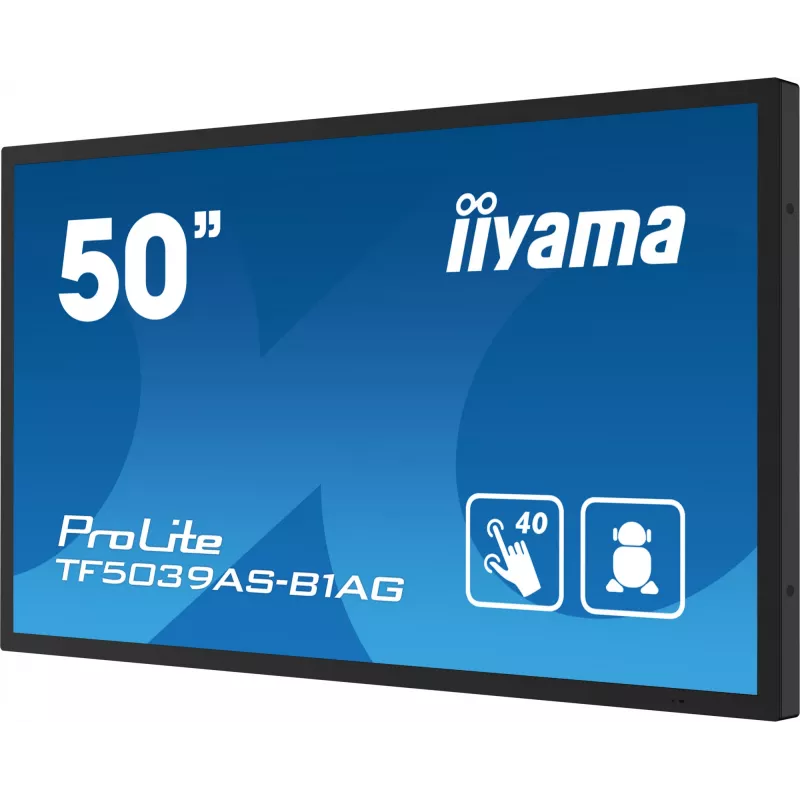 IIyama TF5039AS-B1AG 125,7 cm (49,5 col.) 4K Ultra HD LED jutiklinis monitorius