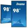Skaitmeninės signalizacijos plokščiasis skydelis iiyama LH9875UHS-B2AG 97,5 colio LED 4K Ultra HD 3840 x 2160